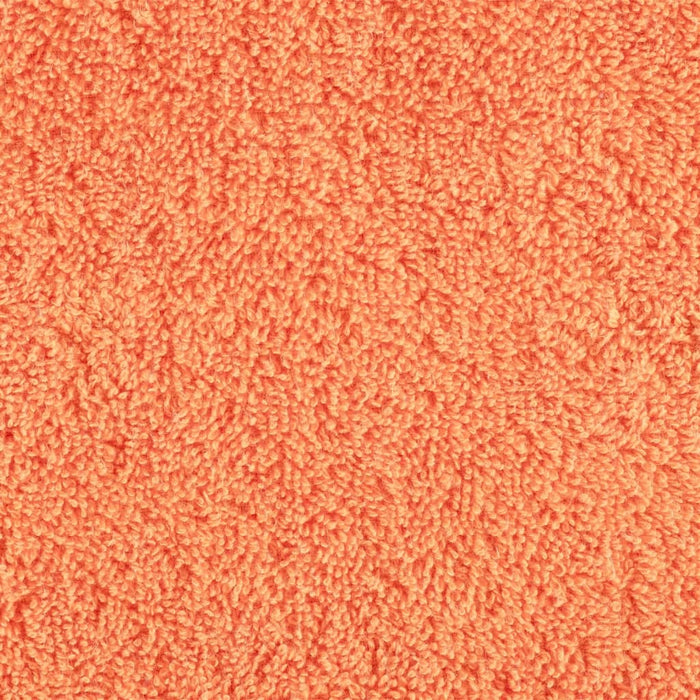 Premium dusjhåndklær 10 oransje 70x140 cm 600 g/m2 100 % bomull