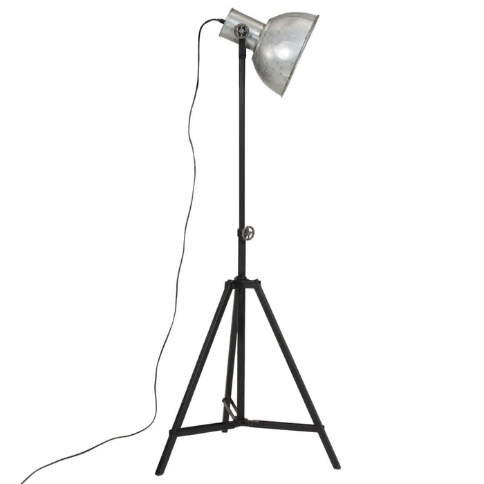 Gulvlampe 25 W vintage sølv 61x61x90/150 cm E27