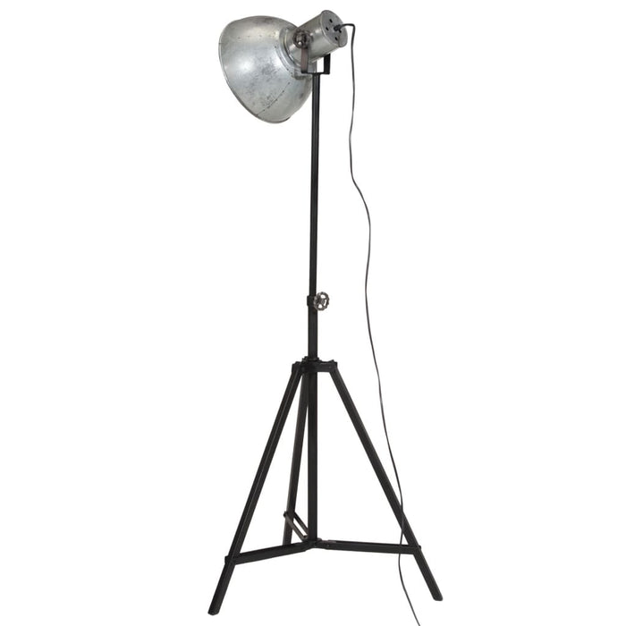 Gulvlampe 25 W vintage sølv 61x61x90/150 cm E27