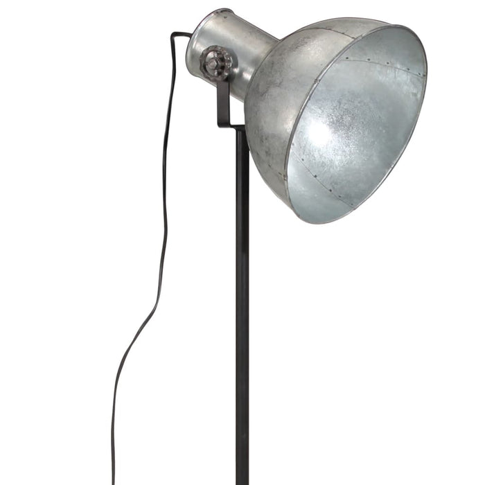 Gulvlampe 25 W vintage sølv 61x61x90/150 cm E27