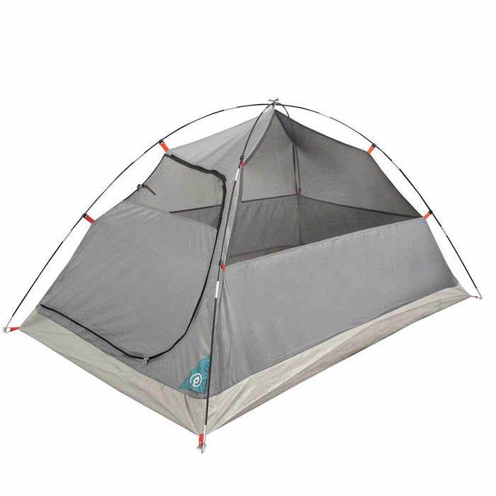 Campingtelt 2 personer blå 254x135x112 cm 185T taft