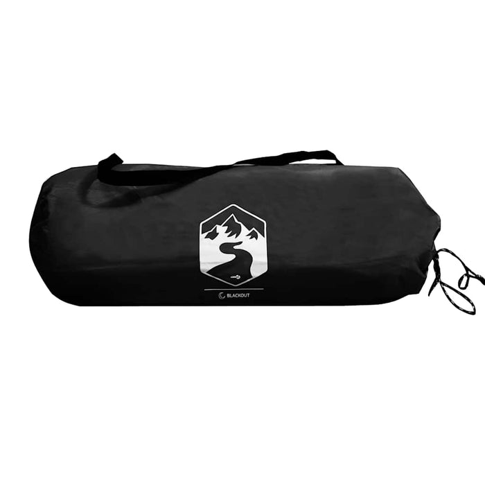 Campingtelt 2 personer hvit 320x140x120 cm 185T taft