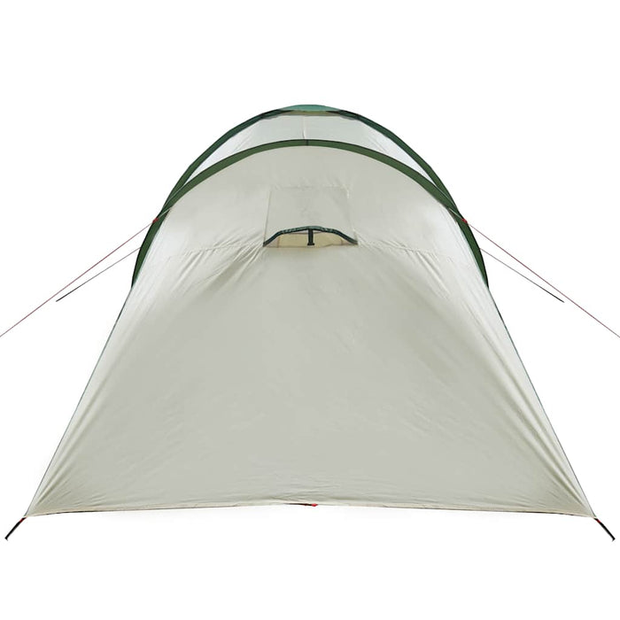 Campingtelt 6 personer grønn 576x238x193 cm 185T taft