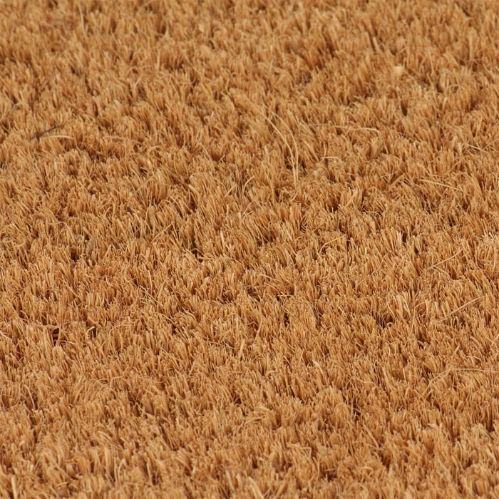 Dørmatter 2 stk naturlig 40x60 cm tuftet kokosfiber