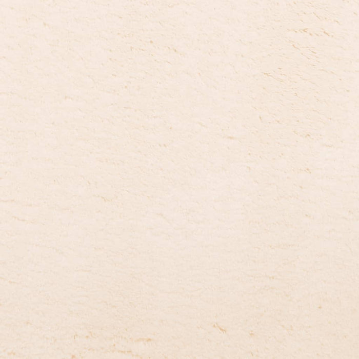 Teppe HUARTE kort luv mykt og vaskbart beige 100x200 cm