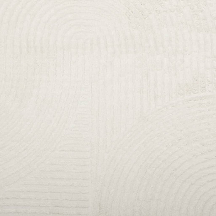 Rug IZA kort luv skandinavisk utseende krem 200x280 cm