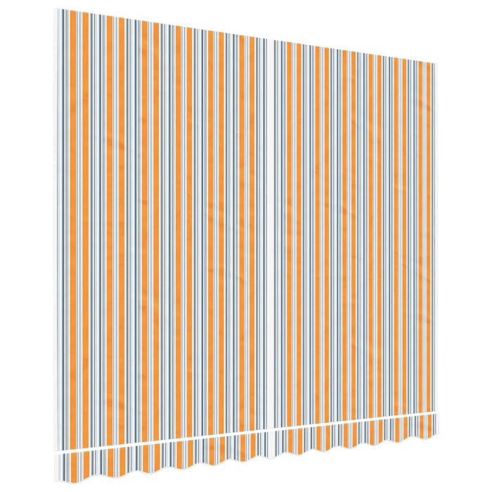 Erstatningsduk for markise flerfarget stripe 3x2,5 m