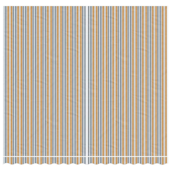 Erstatningsduk for markise flerfarget stripe 4x3,5 m