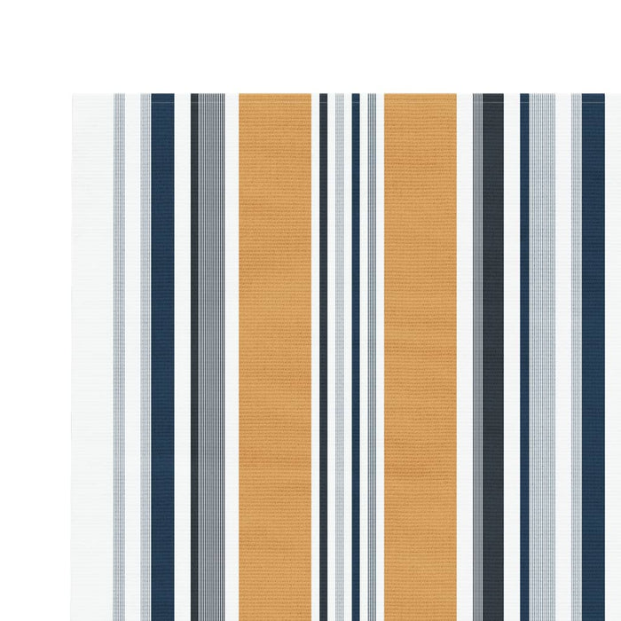 Erstatningsduk for markise flerfarget stripe 4x3,5 m