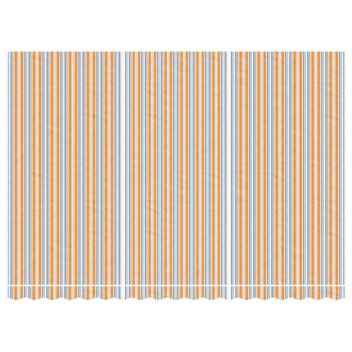 Erstatningsduk for markise flerfarget stripe 4,5x3 m