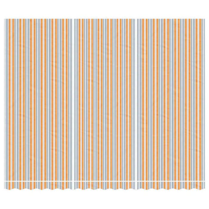 Erstatningsduk for markise flerfarget stripe 4,5x3,5 m