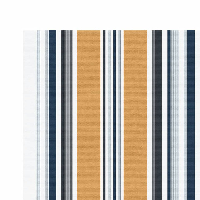 Erstatningsduk for markise flerfarget stripe 6x3 m