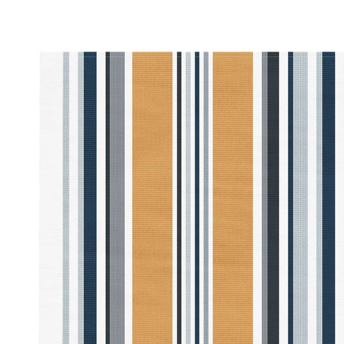 Erstatningsduk for markise flerfarget stripe 6x3,5 m