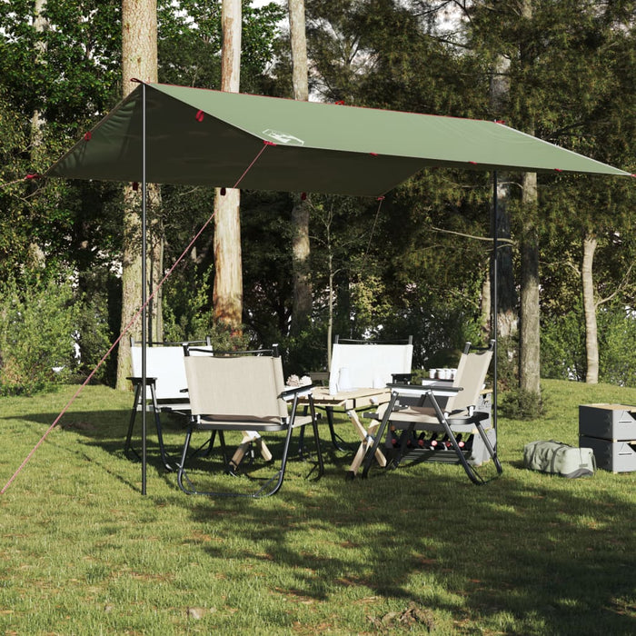 Campingpresenning grønn 360x294 cm vanntett