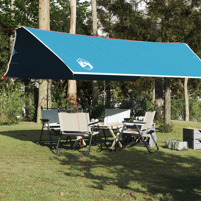 Campingpresenning blå 500x294 cm vanntett