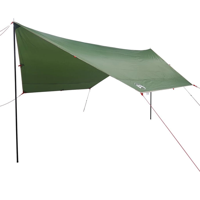 Campingpresenning grønn 430x380x210 cm vanntett