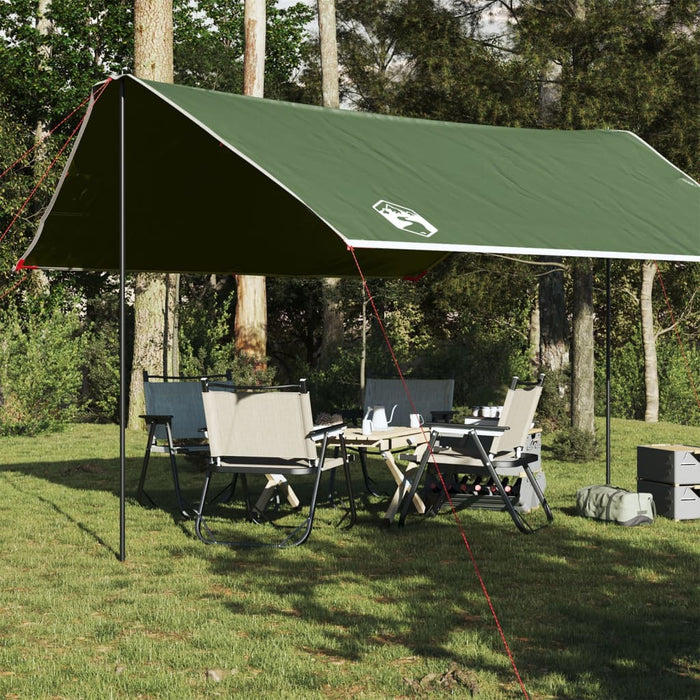 Campingpresenning grønn 430x380x210 cm vanntett