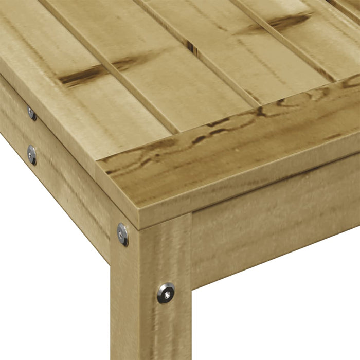 Pottebord med hylle 108x35x75 cm heltre furu