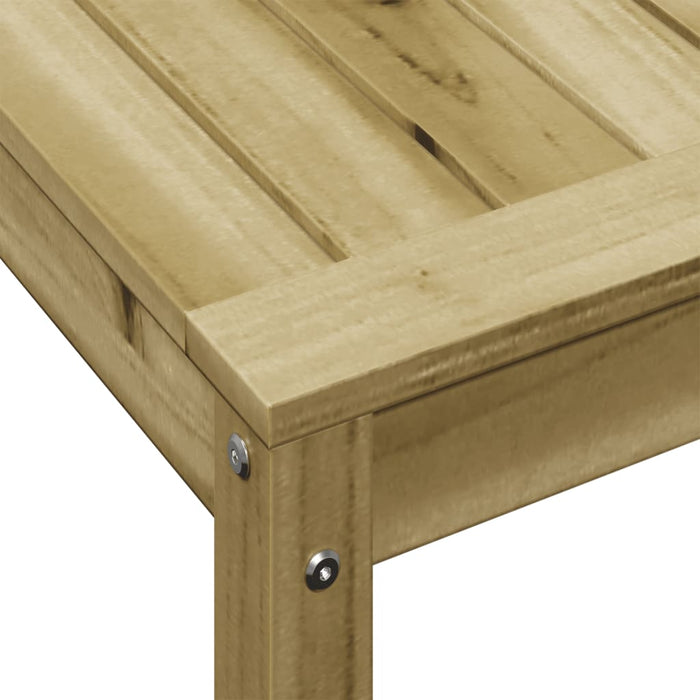 Pottebord med hylle 108x50x75 cm heltre furu