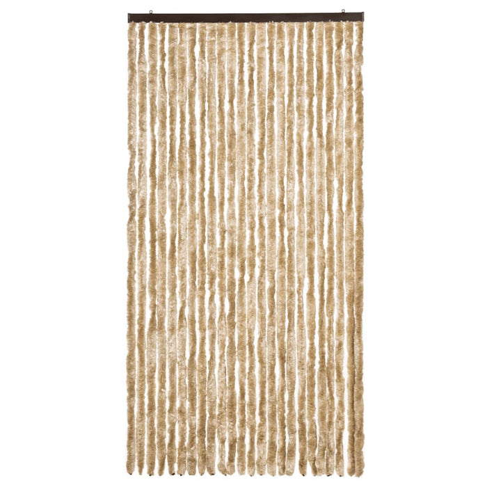 Fluegardin beige 100x230 cm chenille