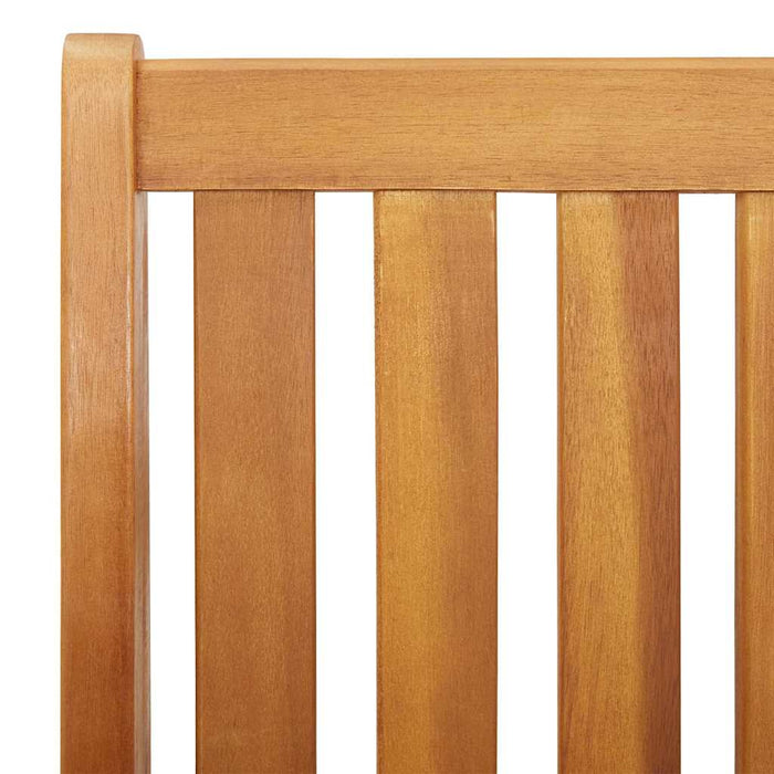 Hage Stoler 2 stk 76x67x73,5 cm Massivt Tre Akasietre