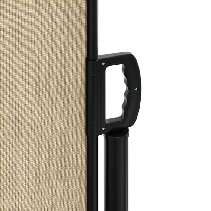 Uttrekkbar sidemarkise 140x1000 cm beige