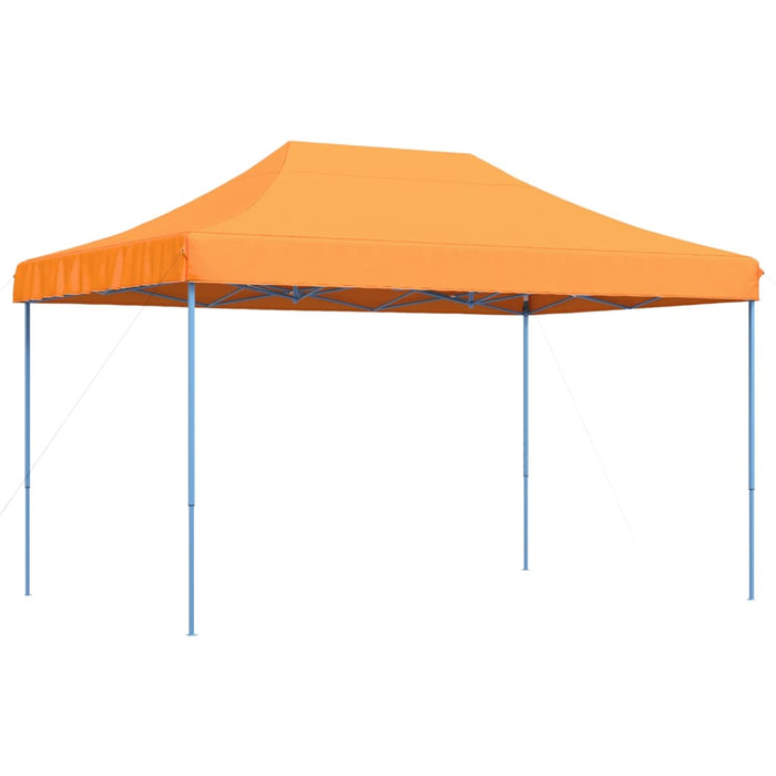 Sammenleggbart partytelt pop-up oransje 440x292x315 cm