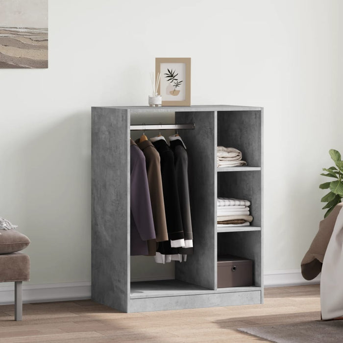 Garderobe sonoma eik 77x48x102 cm konstruert tre