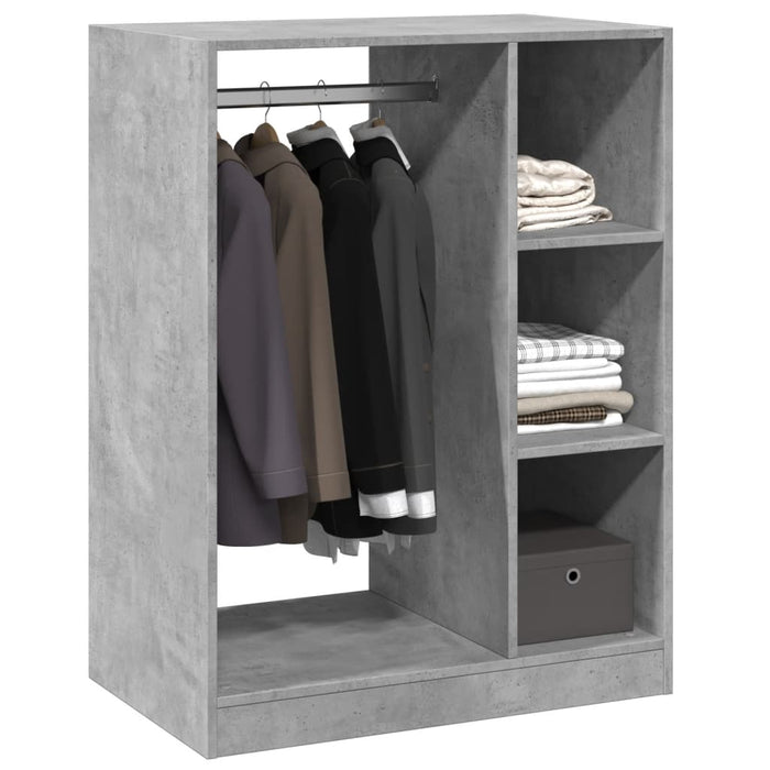 Garderobe sonoma eik 77x48x102 cm konstruert tre