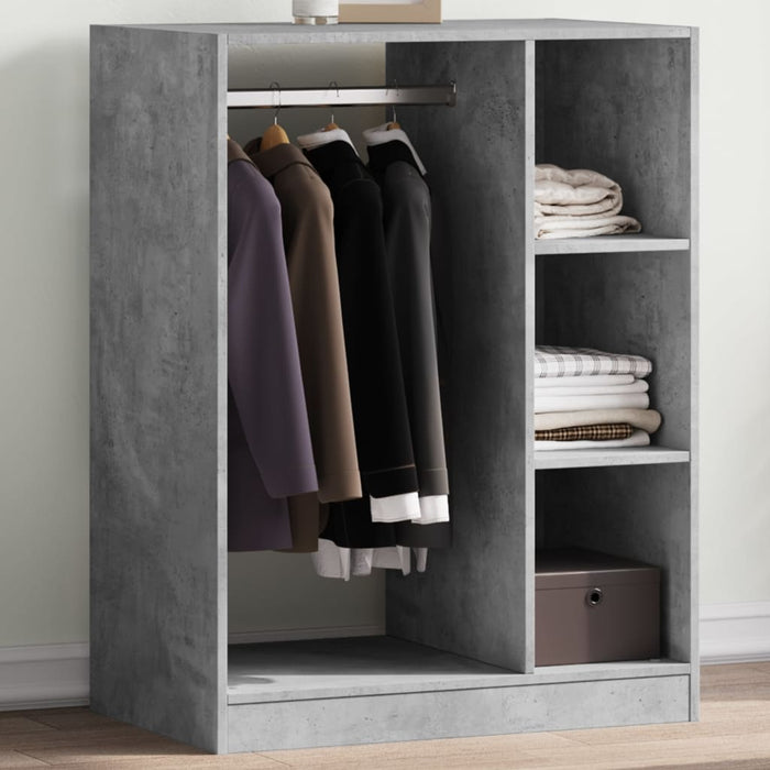 Garderobe sonoma eik 77x48x102 cm konstruert tre