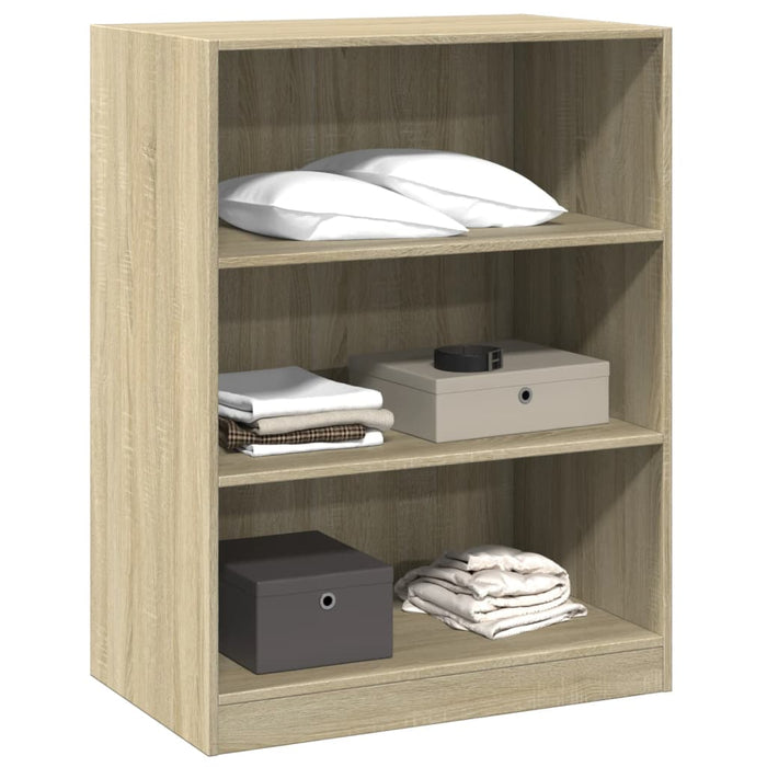 Garderobe sonoma eik 77x48x102 cm konstruert tre