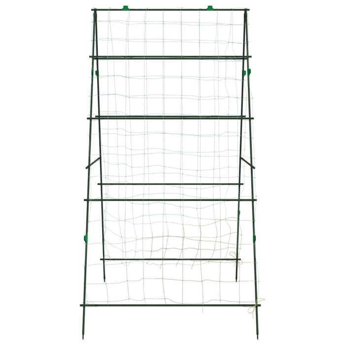 Hageespalier for klatreplanter 2 stk A-ramme stål