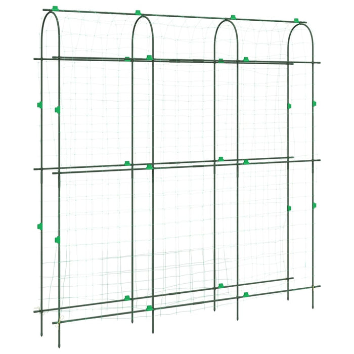 Hageespalier for klatreplanter 2 stk U-ramme stål