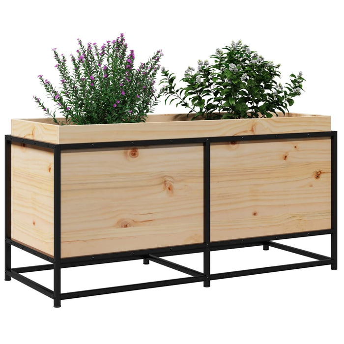 Plantekasse 100x40x50 cm heltre furu