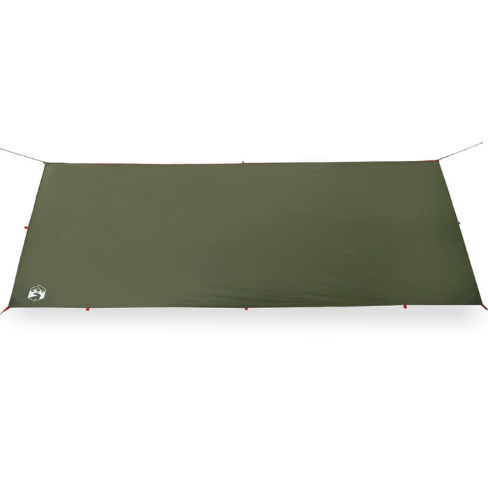 Campingpresenning olivengrønn 506x306 cm vanntett