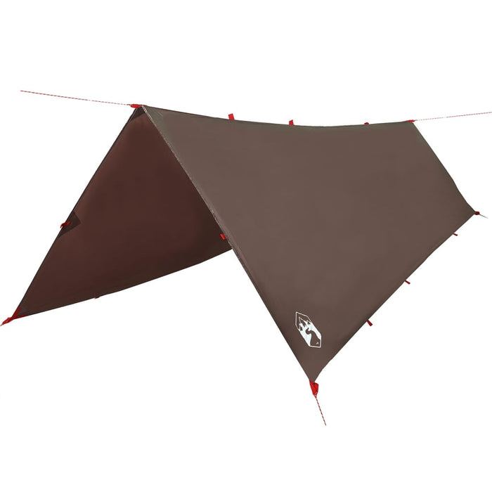 Campingpresenning brun 506x306 cm vanntett