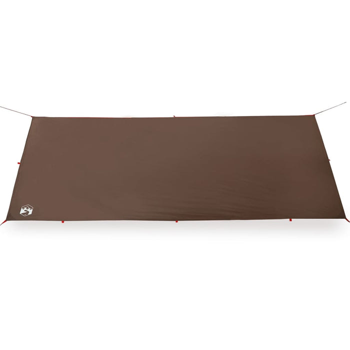 Campingpresenning brun 506x306 cm vanntett