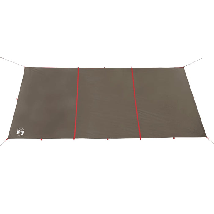 Campingpresenning brun 451x420 cm vanntett