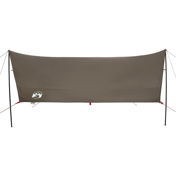 Campingpresenning brun 438x376x212 cm vanntett