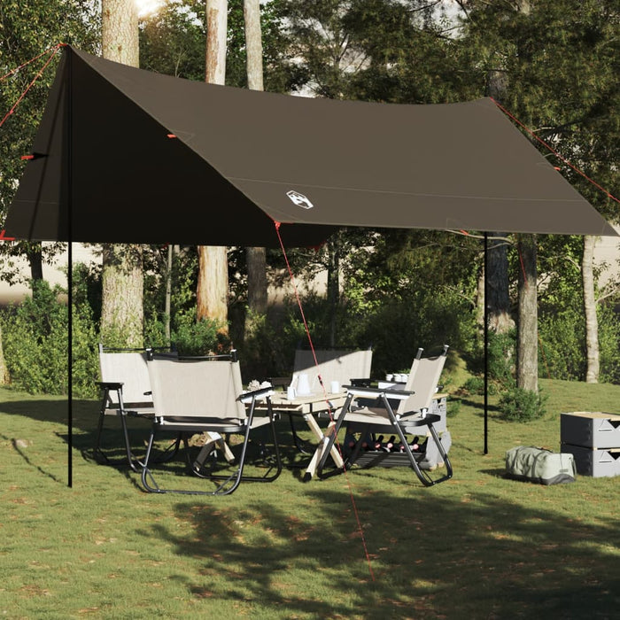 Campingpresenning brun 438x376x212 cm vanntett