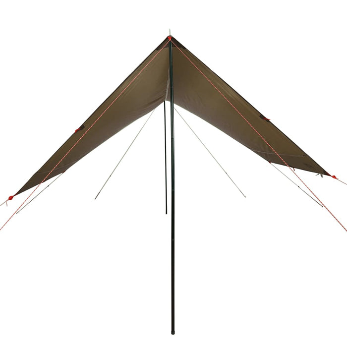 Campingpresenning brun 462x306x211 cm vanntett