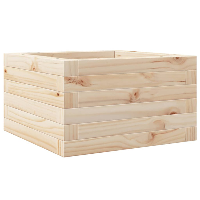 Plantekasse 40x40x23 cm heltre furu