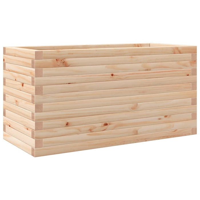 Plantekasse 90x40x45,5 cm heltre furu