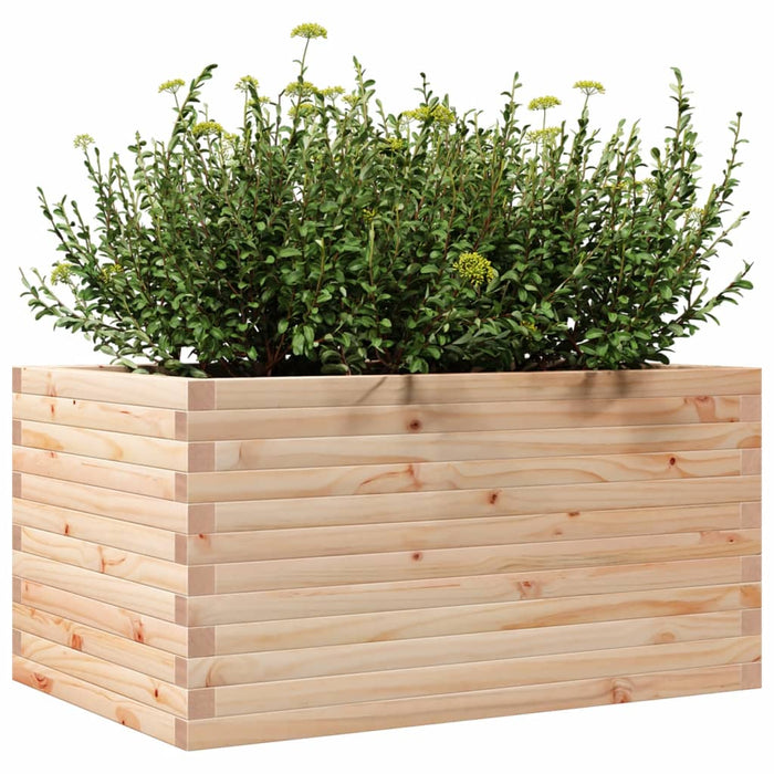 Plantekasse 90x60x45,5 cm heltre furu