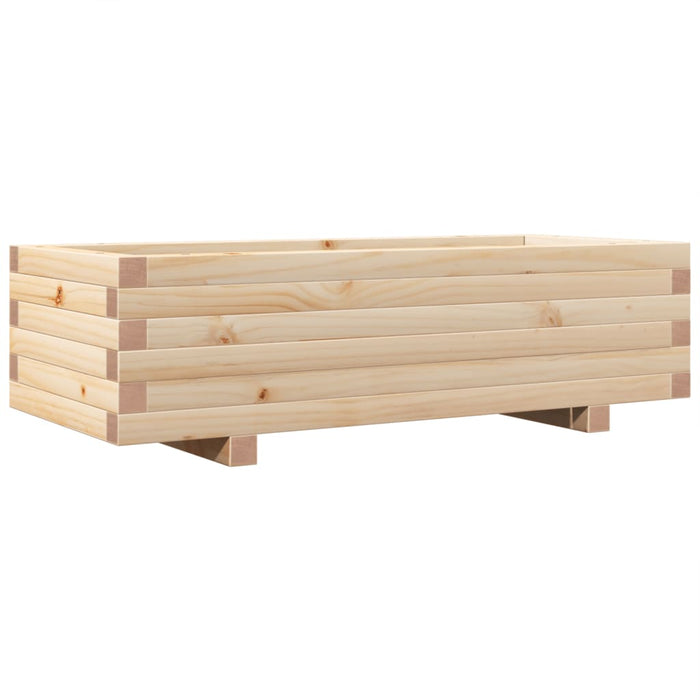 Plantekasse 90x40x26,5 cm heltre furu