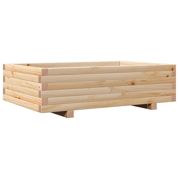 Plantekasse 90x60x26,5 cm heltre furu