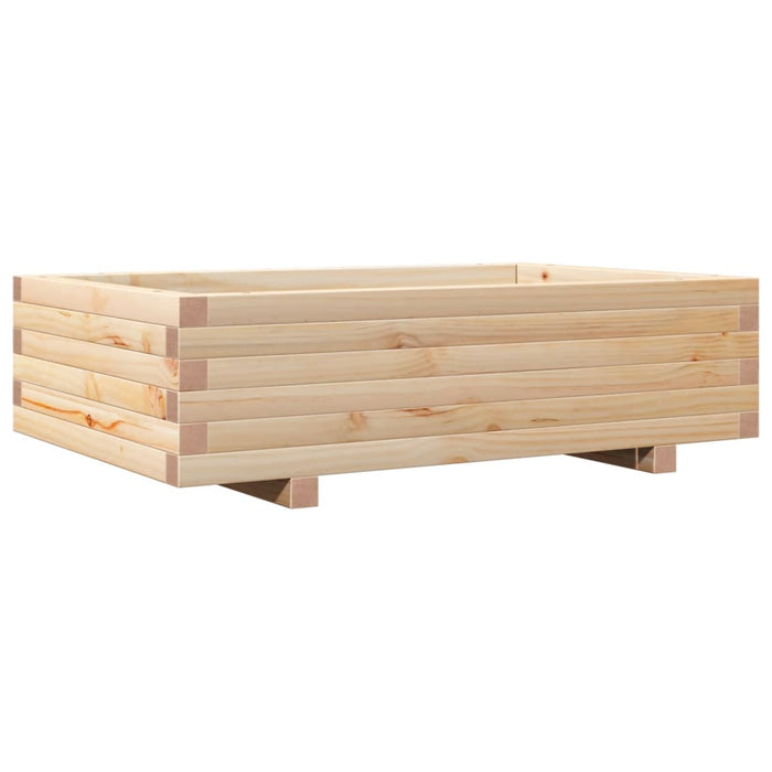 Plantekasse 90x60x26,5 cm heltre furu