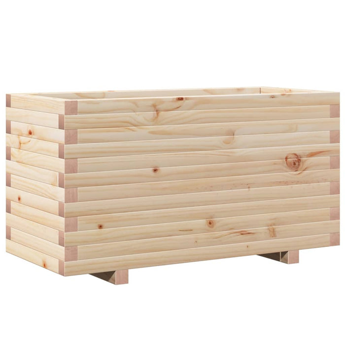 Plantekasse 90x40x49,5 cm heltre furu