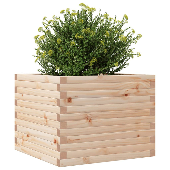 Plantekasse 60x60x46 cm heltre furu