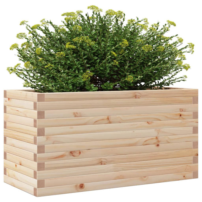 Plantekasse 90x40x46 cm heltre furu